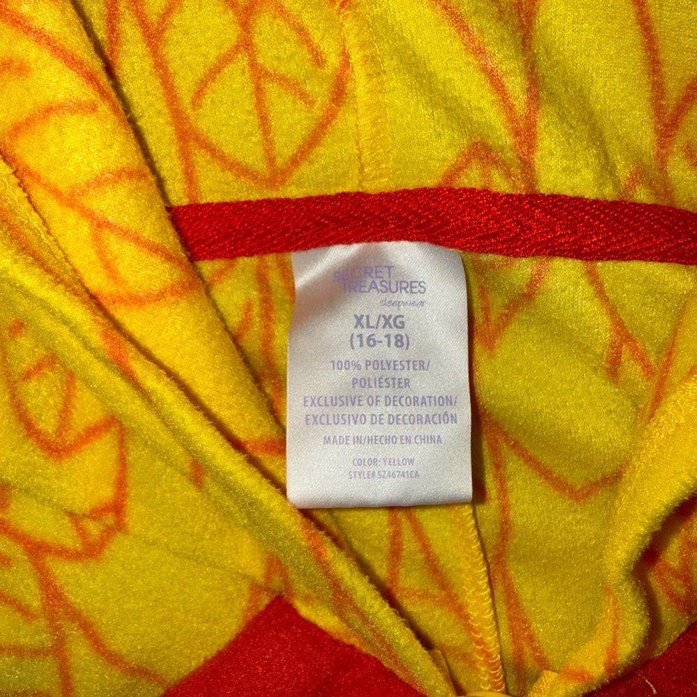 Adult Chicken Fleece Pajamas - Picture 2 of 2